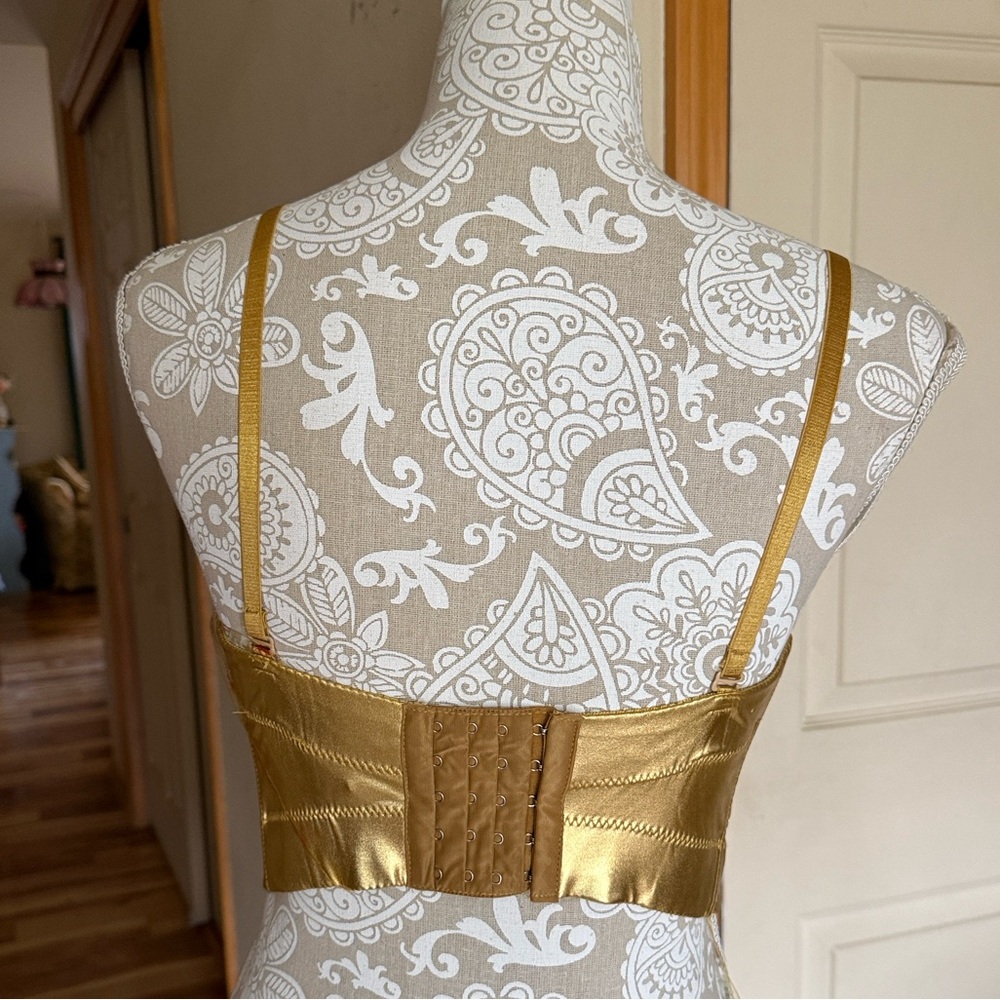 Lydia metallic bustier - Picture 4 of 7